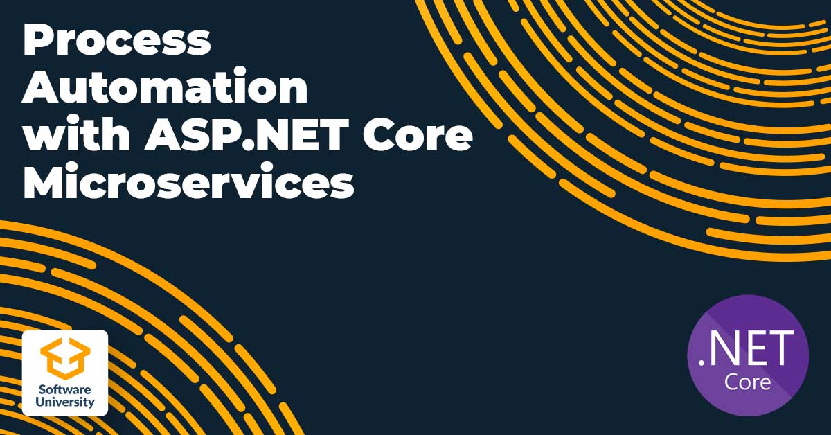 Process Automation with ASP.NET Core Microservices - октомври 2021 icon