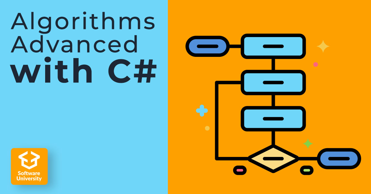 Algorithms Advanced with C# - юли 2023 icon