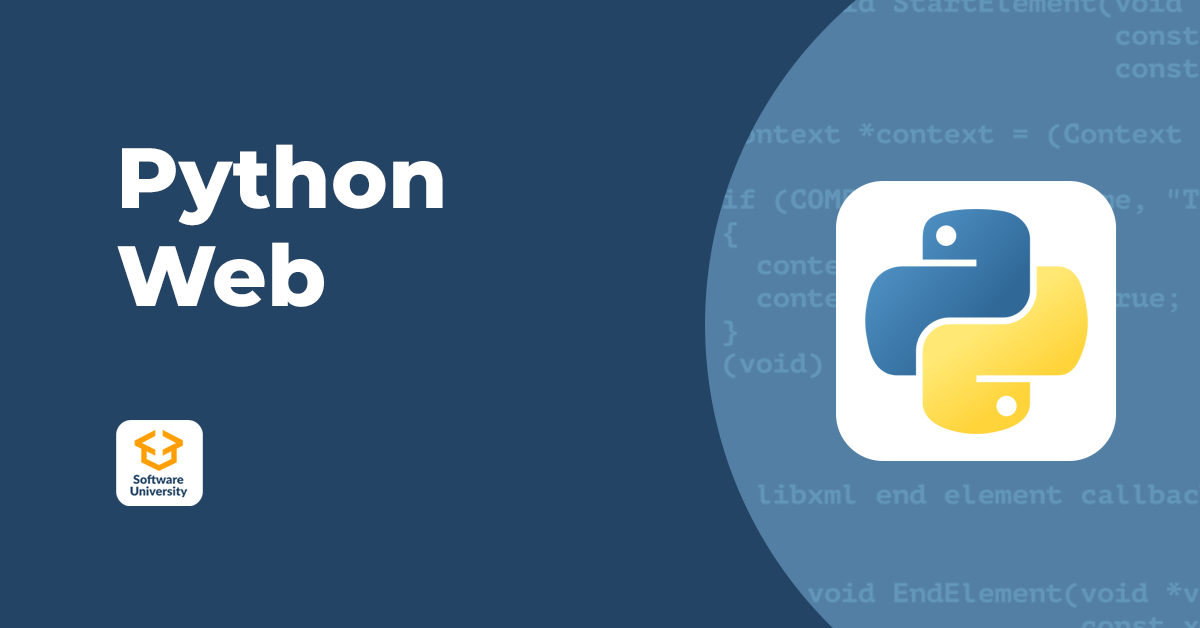 Python Web - май 2025 - Софтуерен университет