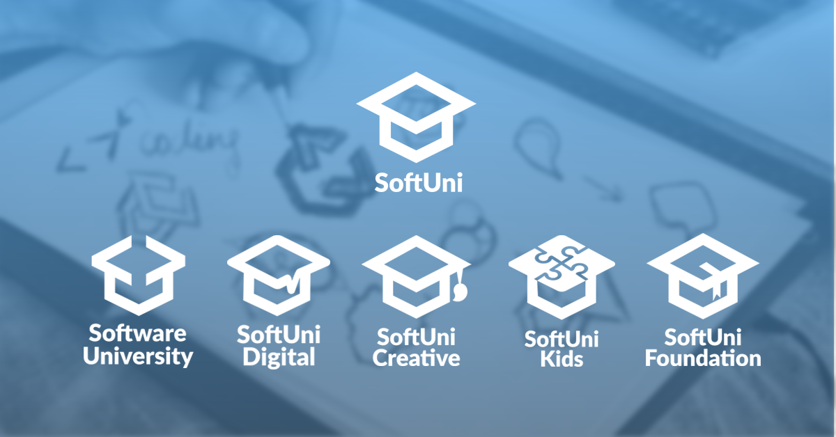 Новата бранд идентичност на SoftUni